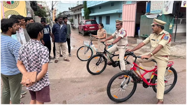 Cycle Patrolling as a part of the Visible Policing strategy in rachakonda police commissionerate Cycle Patrolling as a part of the Visible Policing strategy in rachakonda police commissionerate
