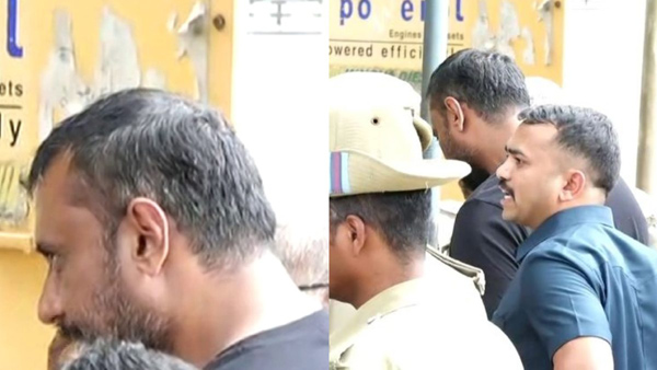 Kannada actor Darshan has arrives Bellary Central Jail