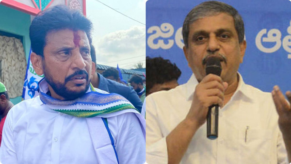 sajjala ramakrishna reddy role in duvvada family fight cases on wife and husband