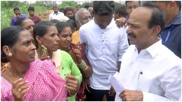 Eatala Rajender warns Revanth Reddy govt for Hydra actions