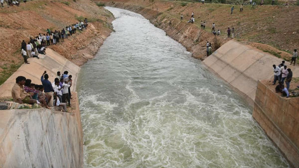 CM Chandrababu has issued orders to speed up the work of Handri Niva project CM Chandrababu has issued orders to speed up the work of Handri Niva project