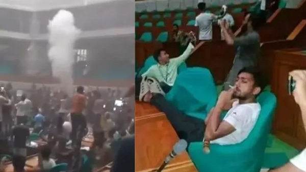 Protesters occupy Bangladesh Parliament and Sheik Hasina s official residence in Dhaka Protesters occupy Bangladesh Parliament and Sheik Hasina s official residence in Dhaka