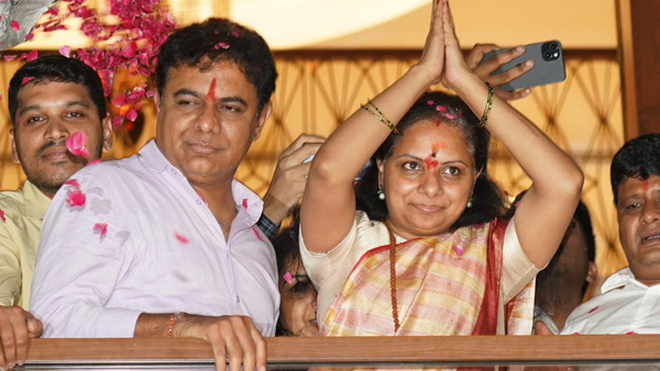 BRS leader K Kavitha first post in her official X handle after release on the bail in Delhi liquor scam case