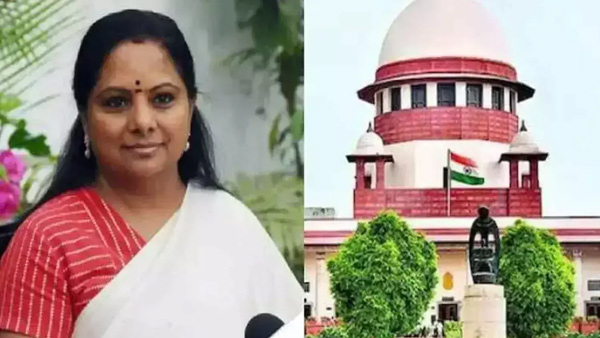 Shock to MLC Kavitha supreme court said interim bail cannot be granted without hearing ED CBI arguments