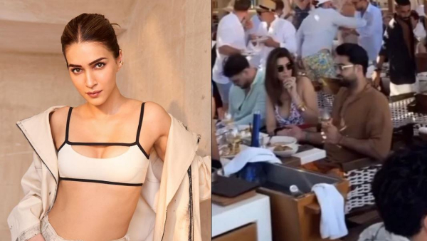 Heroine Kriti Sanon who was caught in a cc camera