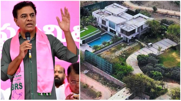 BRS Leader KTR response On Janwada Farmhouse issue