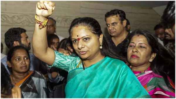 MLC Kavitha fell ill and was taken to the hospital