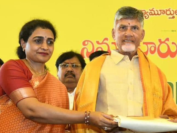 ChandraBabu chances to appoint Nandamuri Suhasini for Rajyasabha details here