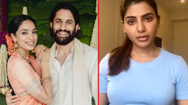 Samantha s first reaction on Naga Chaitanya s second marriage