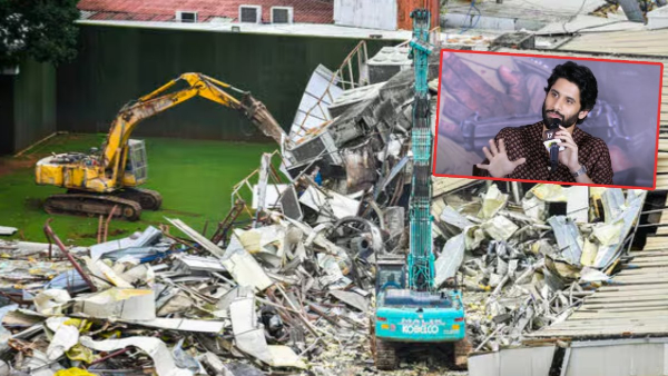 Naga Chaitanya reaction to the demolition of the N Convention