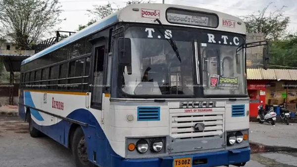 RTC bus attacked woman throws snake at conductor