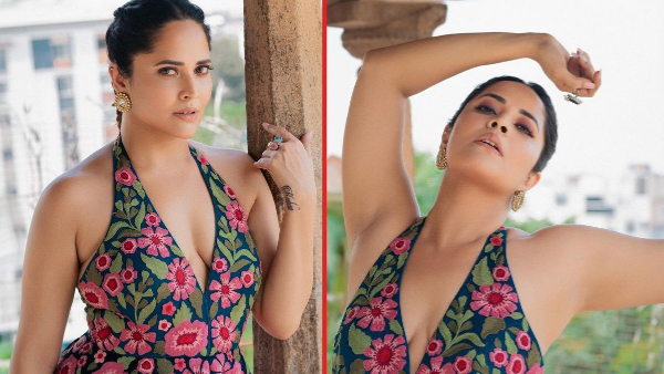 Anasuya Bharadwaj cleavage Stills goes viral