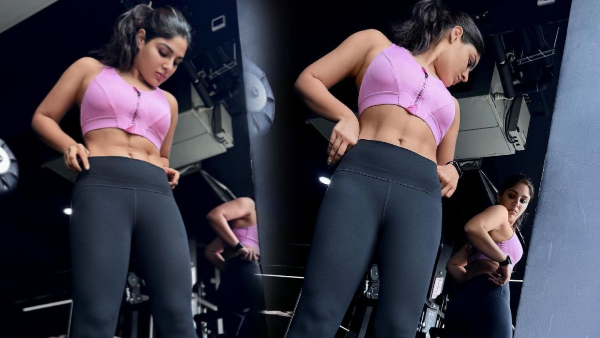 heroine Samyuktha Menon gym photos goes viral