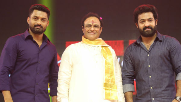 junior ntr and kalyanram distance from nandamuri Balakrishna 50 year golden jubilee celebration