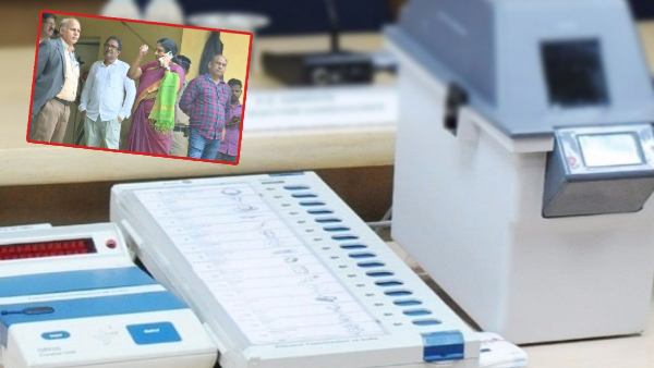 EVM check in Gajapathinagaram constituency turned suspicious