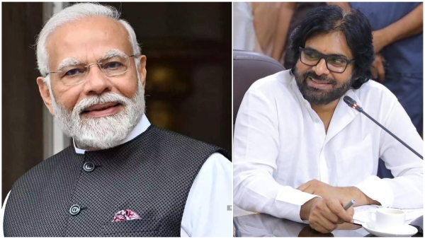 pawan kalyan request to modi Center sanctioned funds for employment guarantee workers wages