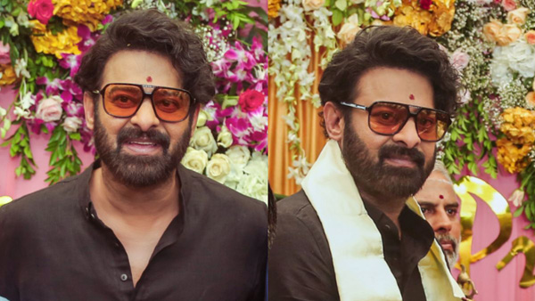 hero prabhas fans very happy due to his new look