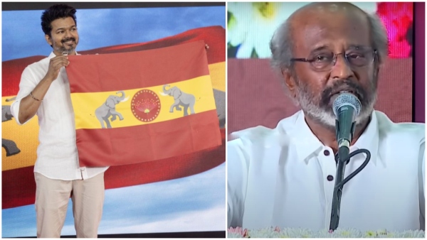 Rajinikanth indirect comments on thalapathy Vijay party vijay fans fire