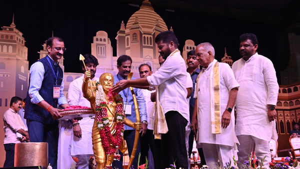 CM Revanth Reddy praises Prabhas in Kshatriya Seva Samithi meeting