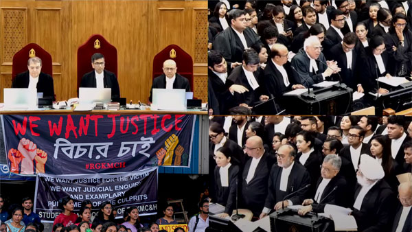sc forms national taskforce on doctors safety slams mamata regime for late fir on Kolkata incident