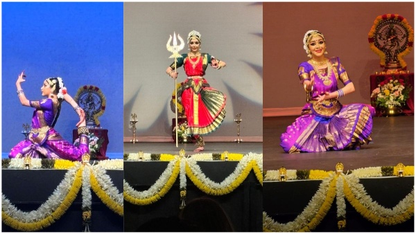 NRI news Telugu girl Varshini performs Bharatanatyam at sacramento lauded by eminent personalities