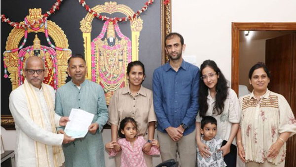 Rs 21 crore whopping donation to TTD SV Pranadana Trust