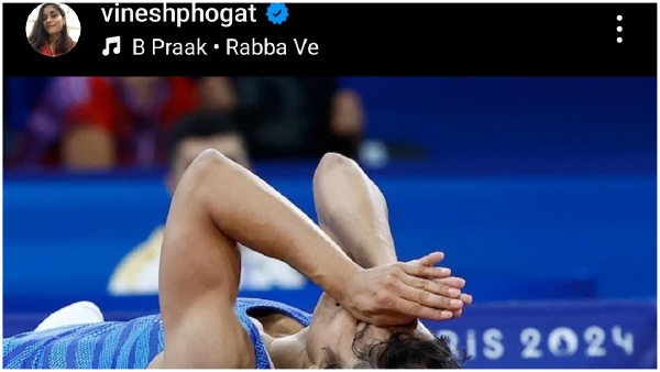 Vinesh Phogat s first reaction after CAS verdict shared a pic on instagram