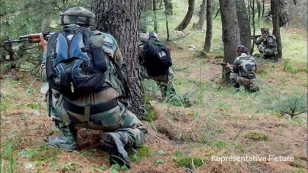 Series of encounters in Jammu and Kashmir A jawan martyred two terrorists killed