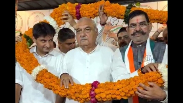 Haryana BJP vice president GL Sharma joins congress party