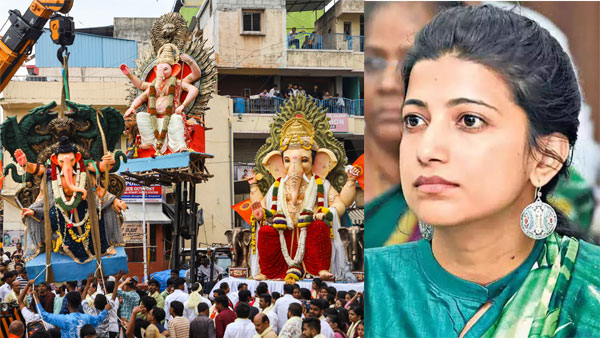GHMC requested do not fly colored paper and plastic ribbons during the Ganesh Idols immersion