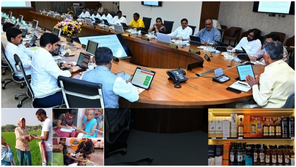 AP Cabinet approves liquor policy discussion on continuation of Volunteer services AP Cabinet approves liquor policy discussion on continuation of Volunteer services