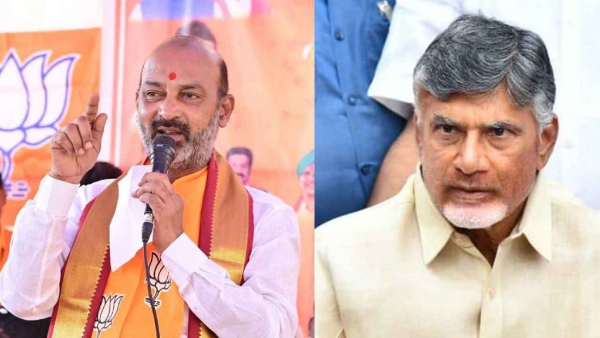 Union Minister Bandi Sanjay sensational letter to Chandrababu on Tirumala Laddu Prasadam controversy Union Minister Bandi Sanjay sensational letter to Chandrababu on Tirumala Laddu Prasadam controversy