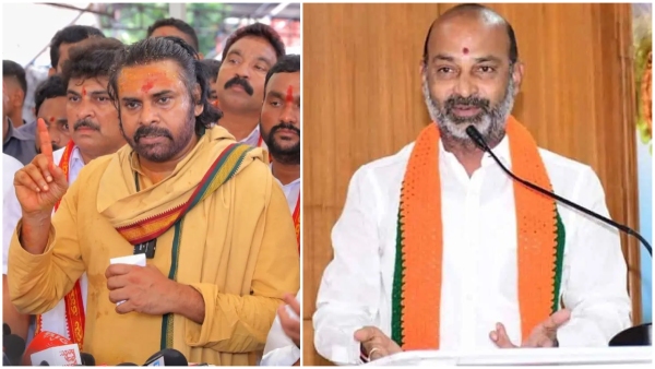 Union Minister Bandi Sanjay supports Pawan kalyan comments on Tirumala Laddu issue over Sanatana Dharma Union Minister Bandi Sanjay supports Pawan kalyan comments on Tirumala Laddu issue over Sanatana Dharma