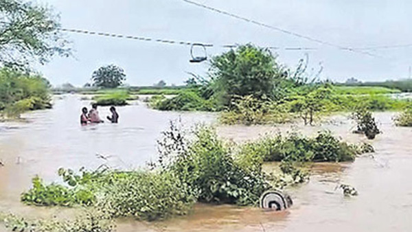 A boat drown when it is going to a rehabilitation camp in Krishna district 8 people in it A boat drown when it is going to a rehabilitation camp in Krishna district 8 people in it