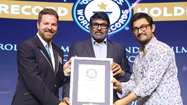 mega star Chiranjeevi is named in the Guinness Book of World Records