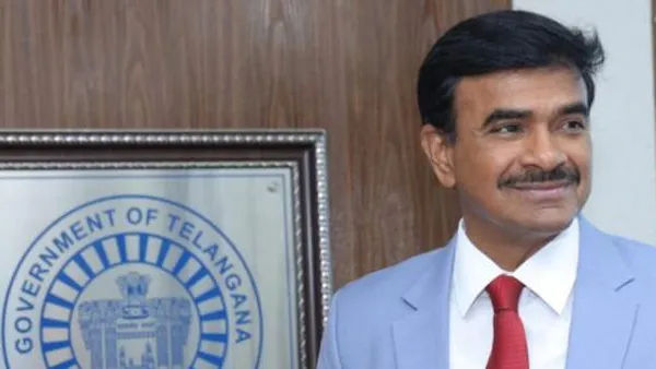 IPS CV Anand takes charge as Commissioner of Police of Hyderabad City