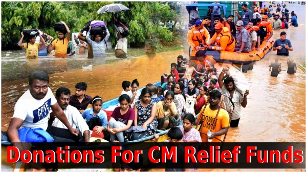 AP and TG Govt Reveals Accounts details for Donors to make donations for Flood Relief measures