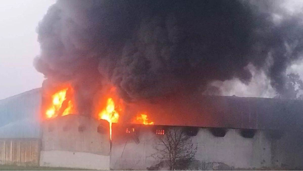 Fire accident in Maharashtra Six workers died