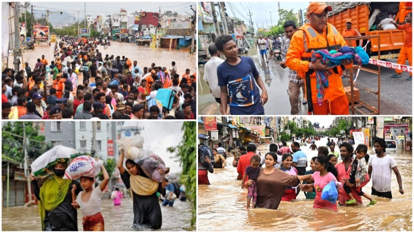 People scramble for food and water in flood-hit Vijayawada