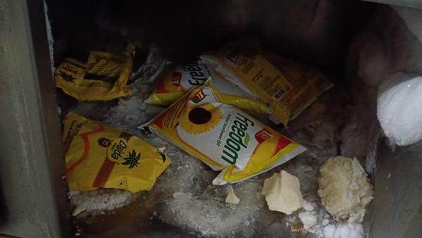 Meridian Restaurant Jalpan Restaurant in Somajiguda inspected by food safety officials