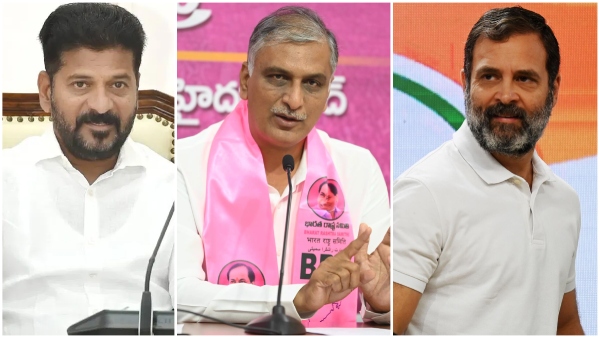 Harish Rao s warning to Revanth reddy police A direct question to Rahul Gandhi