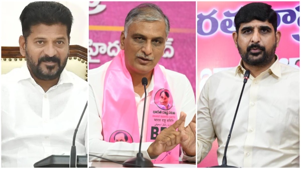 CM Revanth Reddy should apologize to Padi Kaushik Reddy Harish Rao demand
