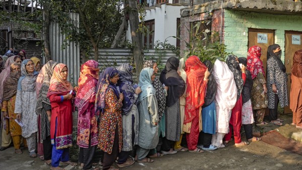 Jammu and Kashmir Elections Second phase of polling over 54 percent voting recorded