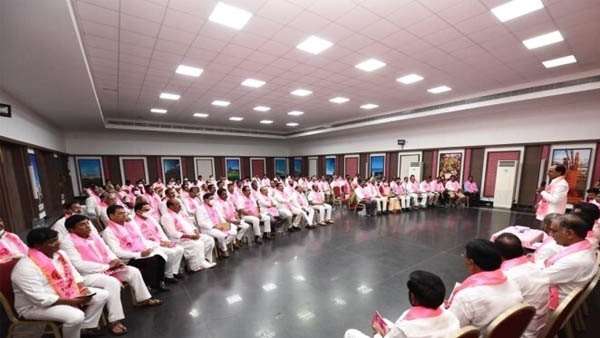 BRS MLA and MPs donates one month salary for flood victims