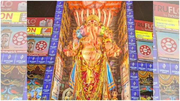 Khairatabad Ganesha earned more than one crore rupees this year