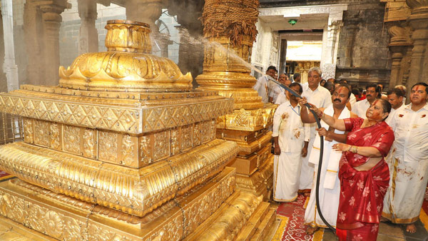 Koil Alwar Tirumanjanam will be performed in Tirumala on October 1 in view of Brahmotsavams