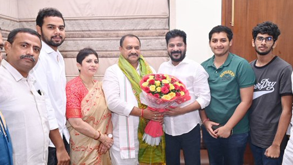 PCC president Mahesh Kumar Goud met With CM Revanth Reddy