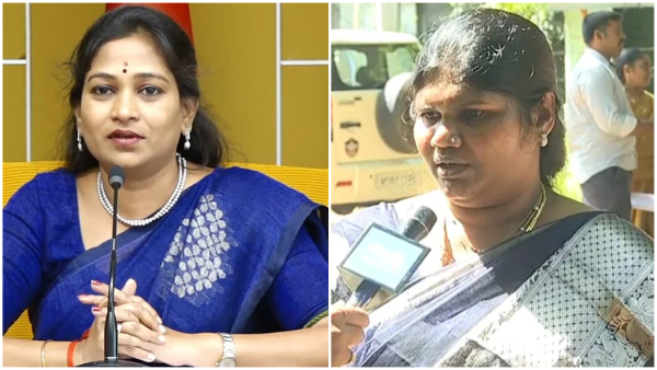 Nandigam Suresh wife challenged Vangalapudi anitha to prove the allegations on her husband Nandigam Suresh wife challenged Vangalapudi anitha to prove the allegations on her husband