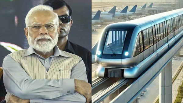 Air train will be available at Delhi airport by 2027