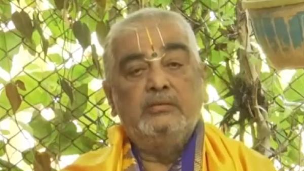 Ramana Deekshitulu shocking comments on the Tirumala Laddu controversy Ramana Deekshitulu shocking comments on the Tirumala Laddu controversy